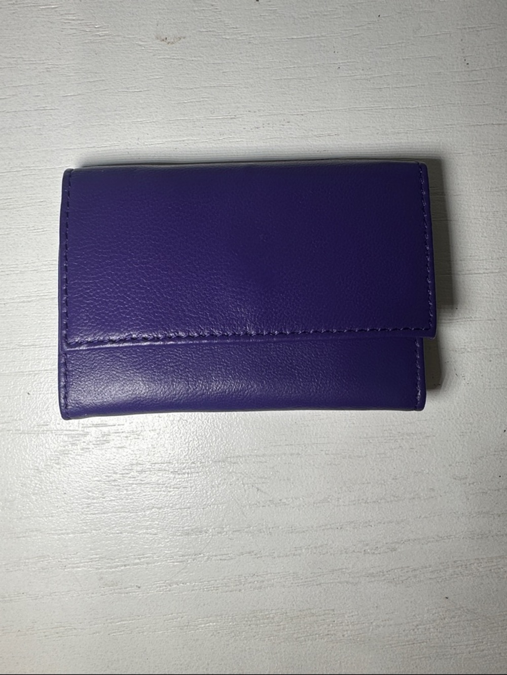 Purple Leather Women's Wallet - Unbranded